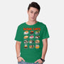 Kawaii Sushi Cats-Mens-Basic-Tee-GoshWow
