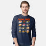 Kawaii Sushi Cats-Mens-Long Sleeved-Tee-GoshWow