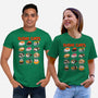 Kawaii Sushi Cats-Unisex-Basic-Tee-GoshWow