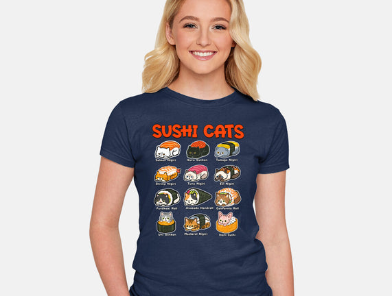 Kawaii Sushi Cats