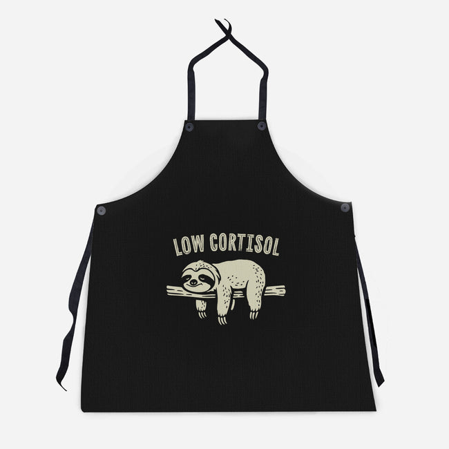Low Cortisol-Unisex-Kitchen-Apron-GoshWow