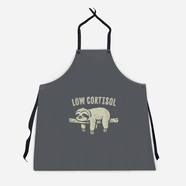 Low Cortisol-Unisex-Kitchen-Apron-GoshWow