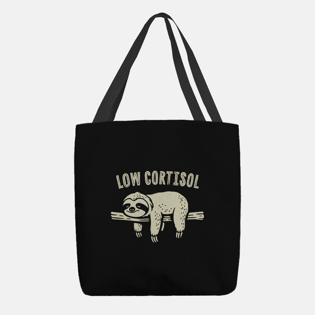 Low Cortisol-None-Basic Tote-Bag-GoshWow