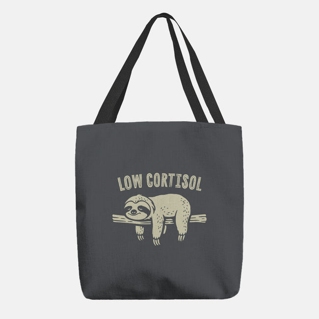 Low Cortisol-None-Basic Tote-Bag-GoshWow