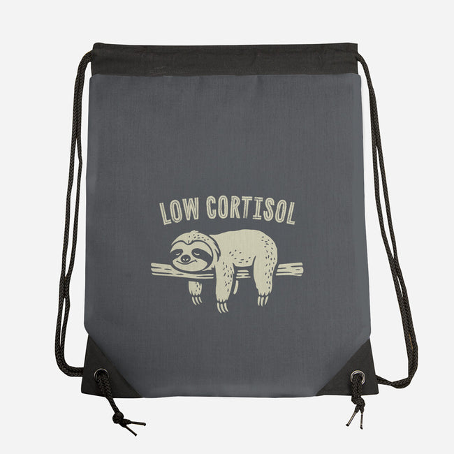 Low Cortisol-None-Drawstring-Bag-GoshWow