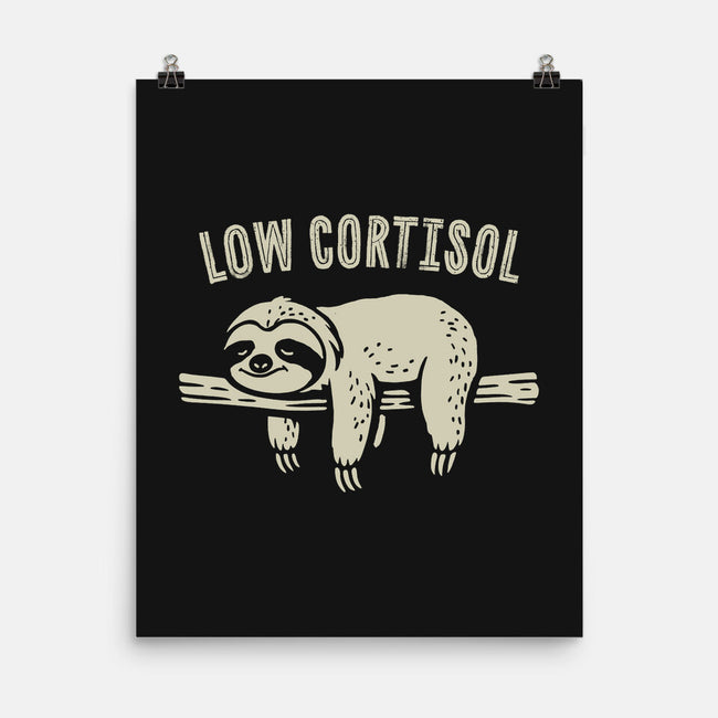 Low Cortisol-None-Matte-Poster-GoshWow