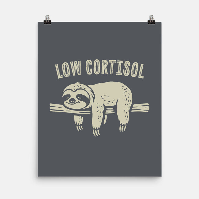 Low Cortisol-None-Matte-Poster-GoshWow