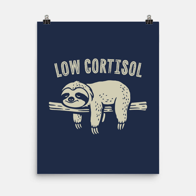 Low Cortisol-None-Matte-Poster-GoshWow