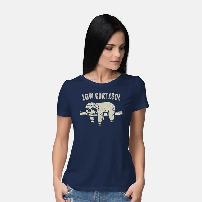Low Cortisol-Womens-Basic-Tee-GoshWow