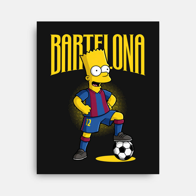 Bartelona-None-Stretched-Canvas-Skullmate