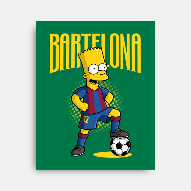 Bartelona-None-Stretched-Canvas-Skullmate