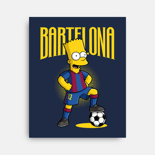 Bartelona-None-Stretched-Canvas-Skullmate