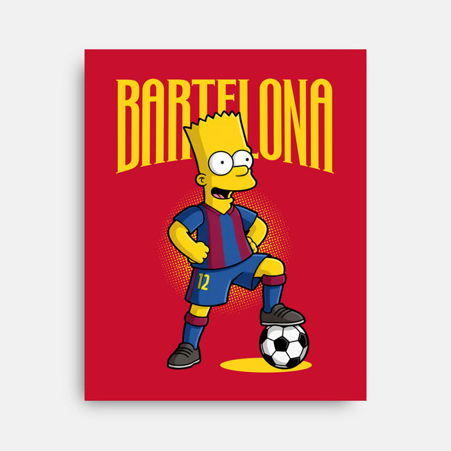 Bartelona-None-Stretched-Canvas-Skullmate