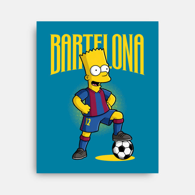 Bartelona-None-Stretched-Canvas-Skullmate
