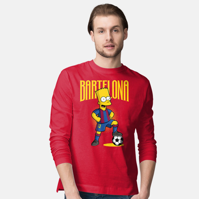 Bartelona-Mens-Long Sleeved-Tee-Skullmate