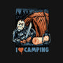 In Love With Camping-None-Mug-Drinkware-glitchygorilla