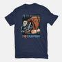 In Love With Camping-Unisex-Basic-Tee-glitchygorilla