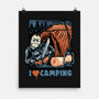 In Love With Camping-None-Matte-Poster-glitchygorilla