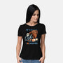 In Love With Camping-Womens-Basic-Tee-glitchygorilla