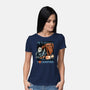 In Love With Camping-Womens-Basic-Tee-glitchygorilla