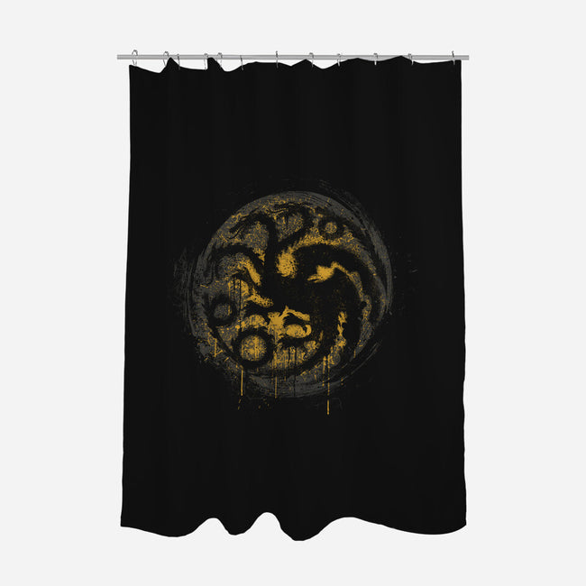 Fire Blood-None-Polyester-Shower Curtain-rocketman_art