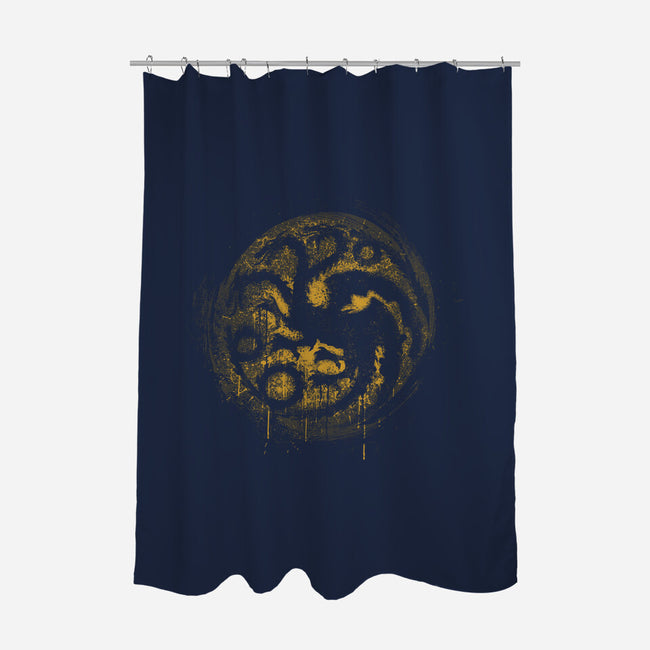 Fire Blood-None-Polyester-Shower Curtain-rocketman_art