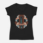 Story Of Witches And Hope-Womens-V-Neck-Tee-glitchygorilla