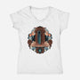 Story Of Witches And Hope-Womens-V-Neck-Tee-glitchygorilla