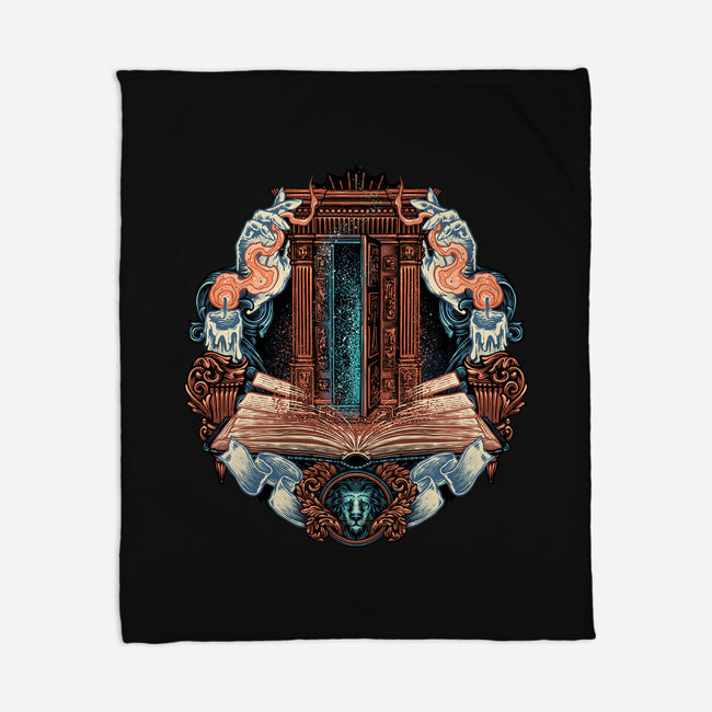 Story Of Witches And Hope-None-Fleece-Blanket-glitchygorilla