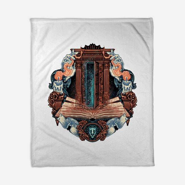 Story Of Witches And Hope-None-Fleece-Blanket-glitchygorilla