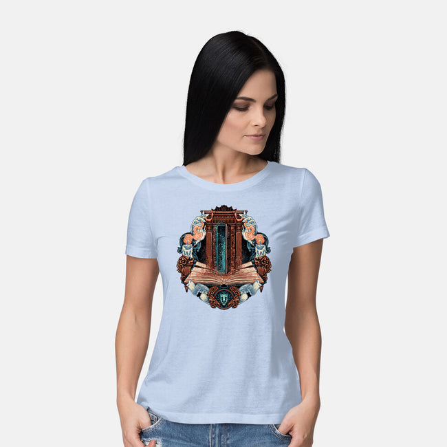 Story Of Witches And Hope-Womens-Basic-Tee-glitchygorilla
