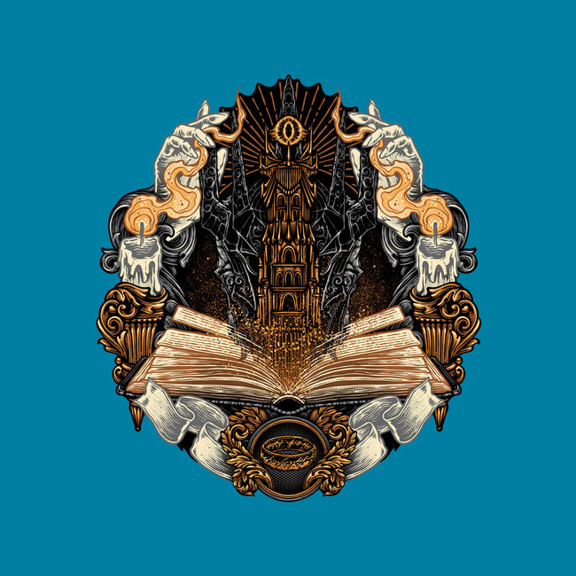 Story Of Shadows And Power-Womens-Fitted-Tee-glitchygorilla