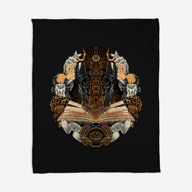 Story Of Shadows And Power-None-Fleece-Blanket-glitchygorilla
