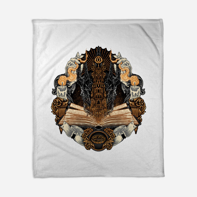 Story Of Shadows And Power-None-Fleece-Blanket-glitchygorilla