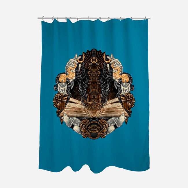 Story Of Shadows And Power-None-Polyester-Shower Curtain-glitchygorilla