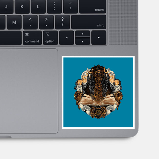 Story Of Shadows And Power-None-Glossy-Sticker-glitchygorilla