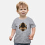 Story Of Shadows And Power-Baby-Basic-Tee-glitchygorilla