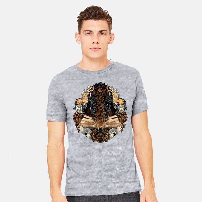 Story Of Shadows And Power-Mens-Heavyweight-Tee-glitchygorilla