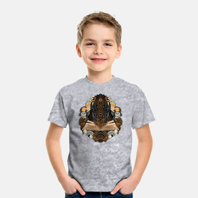 Story Of Shadows And Power-Youth-Basic-Tee-glitchygorilla