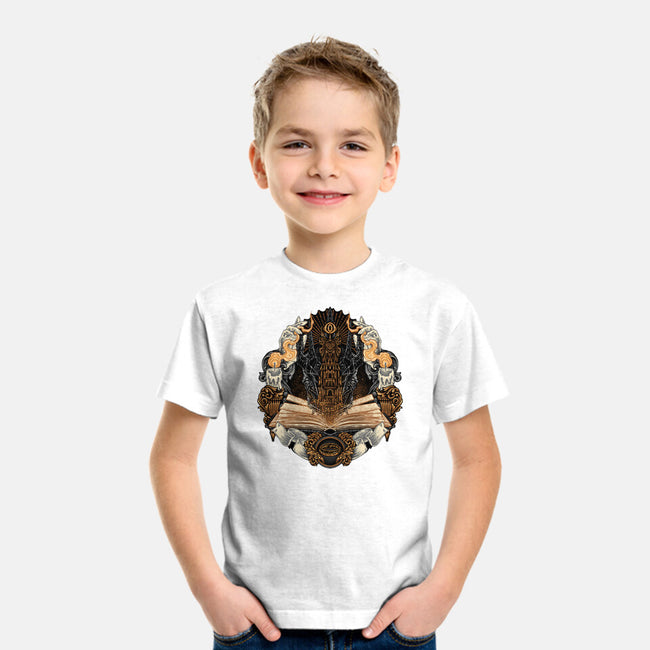 Story Of Shadows And Power-Youth-Basic-Tee-glitchygorilla