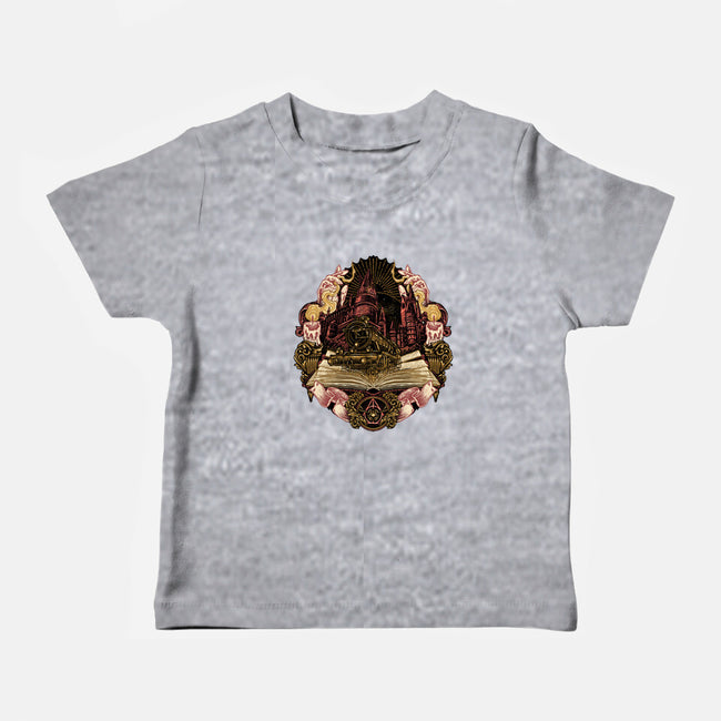 Story Of Embracing Destiny-Baby-Basic-Tee-glitchygorilla