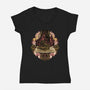 Story Of Embracing Destiny-Womens-V-Neck-Tee-glitchygorilla