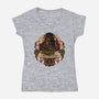 Story Of Embracing Destiny-Womens-V-Neck-Tee-glitchygorilla