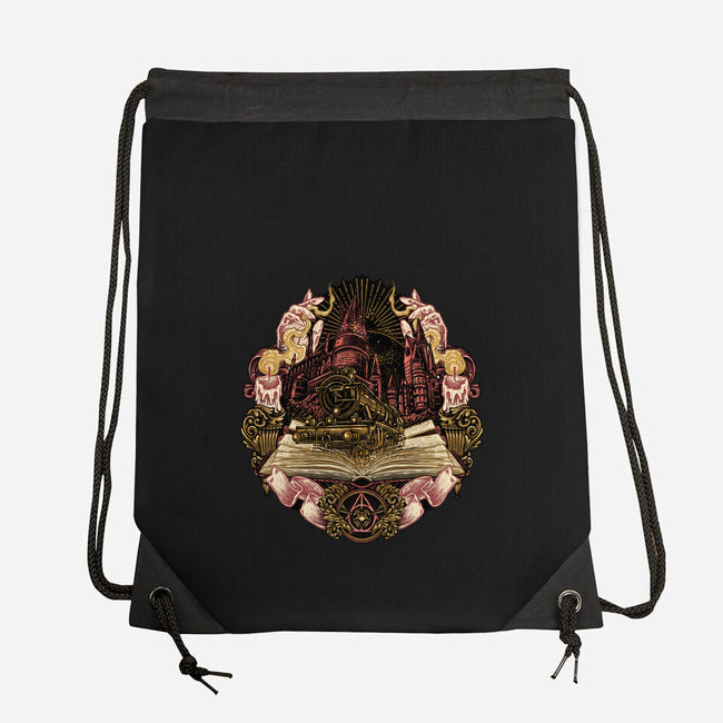 Story Of Embracing Destiny-None-Drawstring-Bag-glitchygorilla