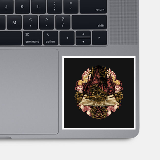 Story Of Embracing Destiny-None-Glossy-Sticker-glitchygorilla