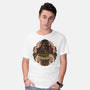 Story Of Embracing Destiny-Mens-Basic-Tee-glitchygorilla