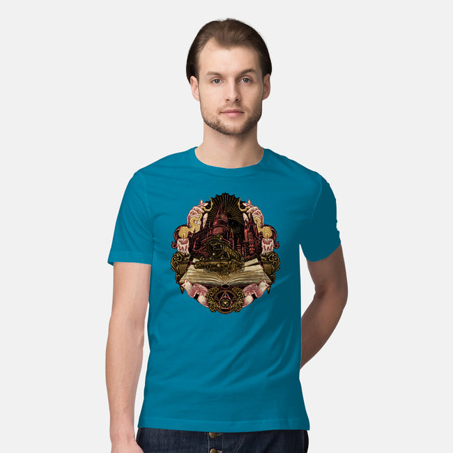 Story Of Embracing Destiny-Mens-Premium-Tee-glitchygorilla