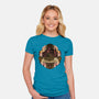 Story Of Embracing Destiny-Womens-Fitted-Tee-glitchygorilla
