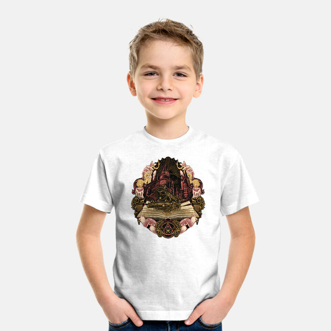 Story Of Embracing Destiny-Youth-Basic-Tee-glitchygorilla