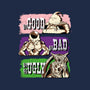 Good Bad Ugly DBZ-Womens-V-Neck-Tee-Diego Oliver